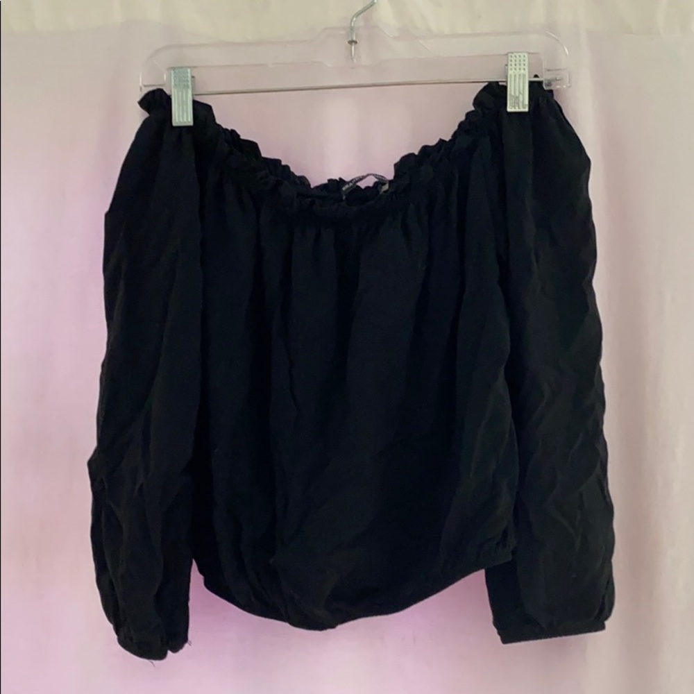 off the shoulder brandy melville top